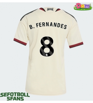 Manchester United Bruno Fernandes #8 Tredje Tröja Kvinnor 2026-27 Kortärmad